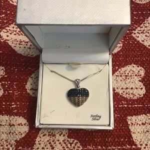 SS Patriotic Heart Necklace